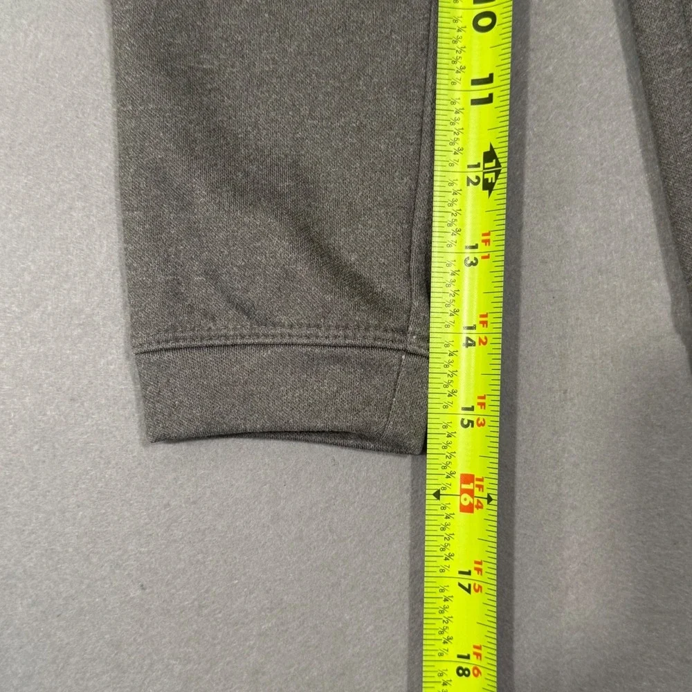 Nike Jogger Pants Boys 4/XS Gray Dri-FIT Fleece Graphic Swoosh Sweatpants